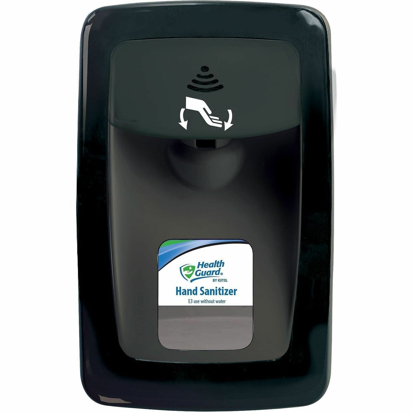 Health Guard DesignerSeries NoTouch M-Fit Dispenser, Automatic, 1.27 quart Capacity, Black, 6/Carton (KUTDM016BK31CT)