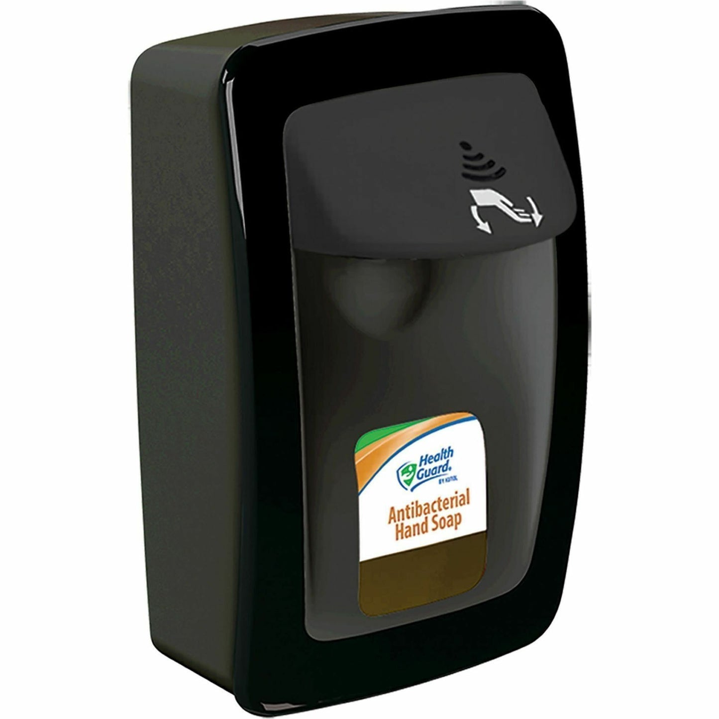 Health Guard DesignerSeries NoTouch M-Fit Dispenser, Automatic, 1.27 quart Capacity, Black, 6/Carton (KUTDM016BK31CT)