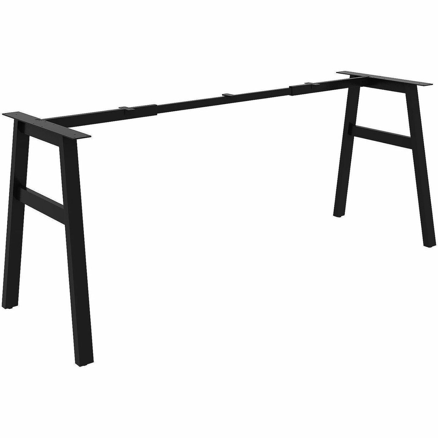 Lorell Table Base, Powder Coated A-shaped, Black Base, 28.50" Height x 71.60" Width x 23.20" Depth (LLR16286)