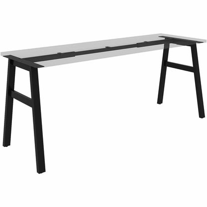 Lorell Table Base, Powder Coated A-shaped, Black Base, 28.50" Height x 71.60" Width x 23.20" Depth (LLR16286)