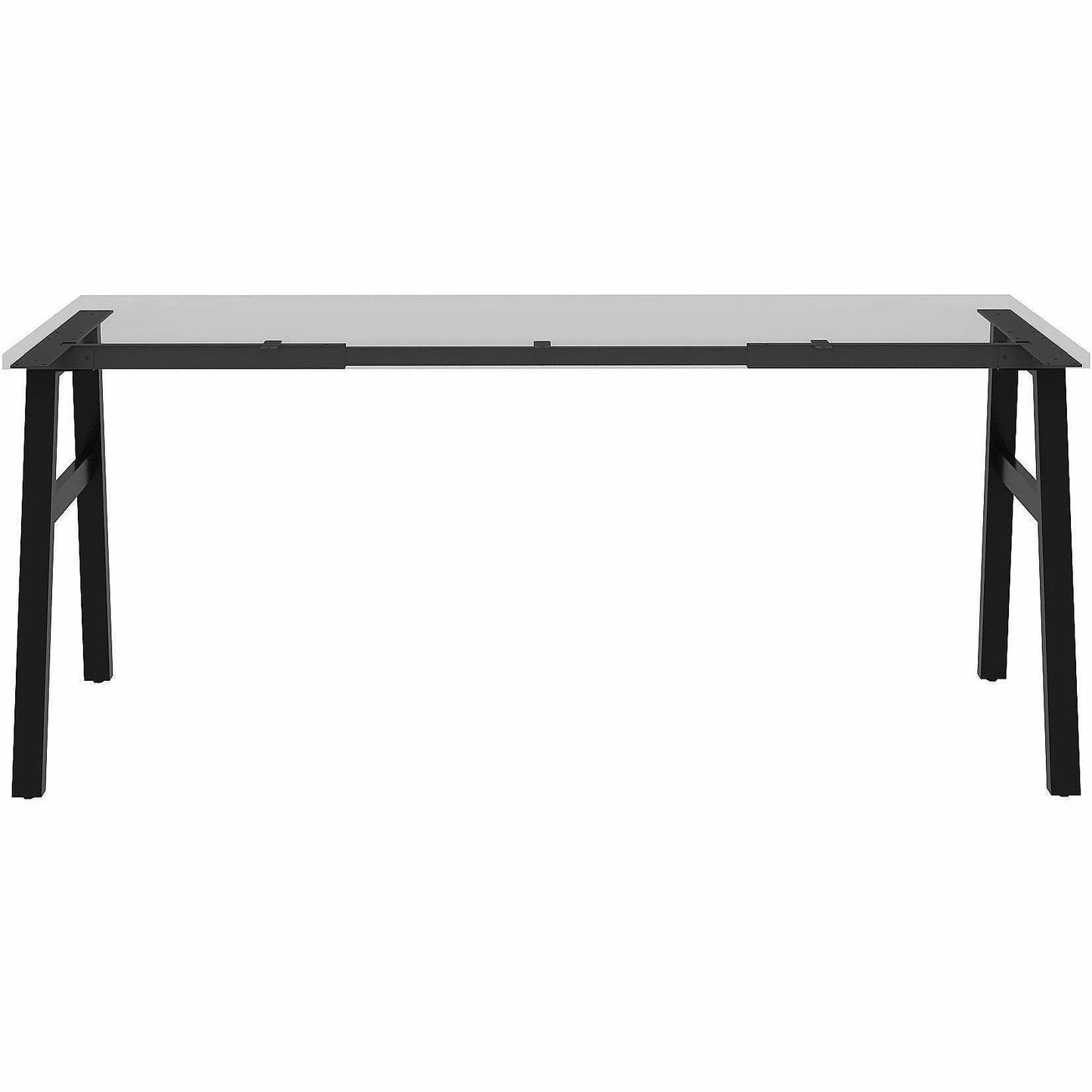 Lorell Table Base, Powder Coated A-shaped, Black Base, 28.50" Height x 71.60" Width x 23.20" Depth (LLR16286)