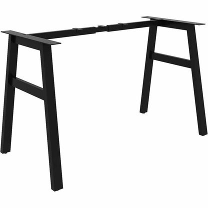 Lorell Table Base, Powder Coated A-shaped, Black Base, 28.50" Height x 71.60" Width x 23.20" Depth (LLR16286)