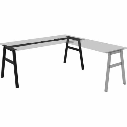 Lorell Table Base, Powder Coated A-shaped, Black Base, 28.50" Height x 71.60" Width x 29.10" Depth (LLR16287)