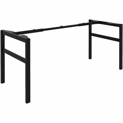 Lorell Table Base, Powder Coated H-shaped, Black Base, 28.50" Height x 71.60" Width x 29.10" Depth (LLR16281)