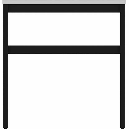 Lorell Table Base, Powder Coated H-shaped, Black Base, 28.50" Height x 71.60" Width x 29.10" Depth (LLR16281)