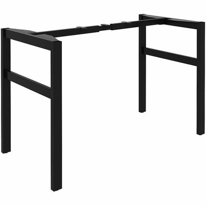 Lorell Table Base, Powder Coated H-shaped, Black Base, 28.50" Height x 71.60" Width x 23.20" Depth (LLR16280)