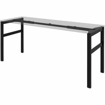 Lorell Table Base, Powder Coated H-shaped, Black Base, 28.50" Height x 71.60" Width x 23.20" Depth (LLR16280)