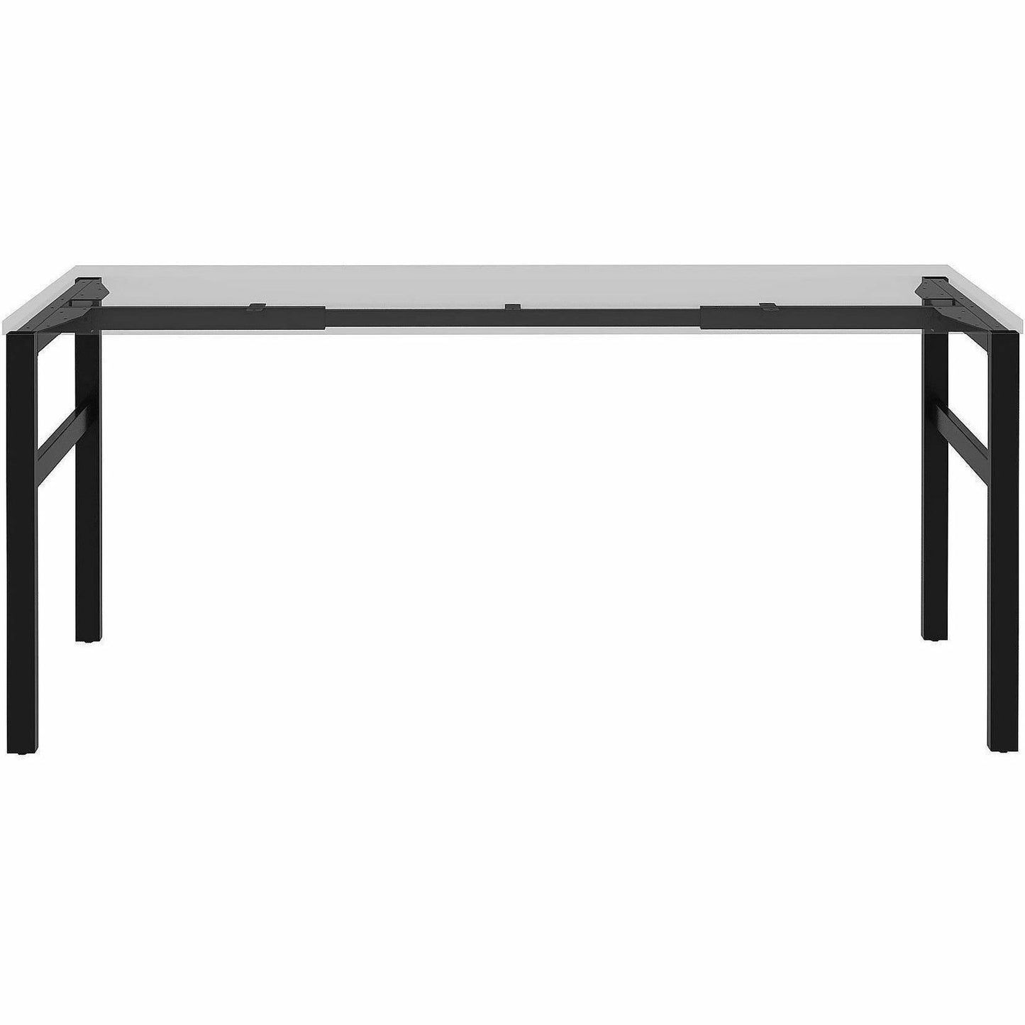 Lorell Table Base, Powder Coated H-shaped, Black Base, 28.50" Height x 71.60" Width x 23.20" Depth (LLR16280)