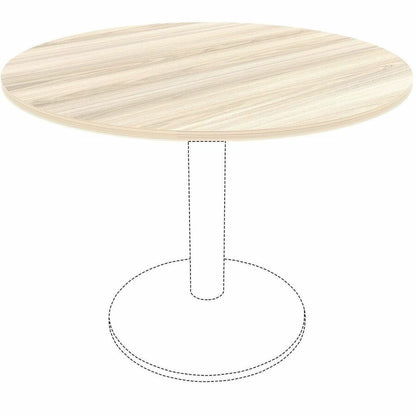 Lorell Essentials Hospitality/Conference 48" Round Table Top, Modern Elm (LLR66361)