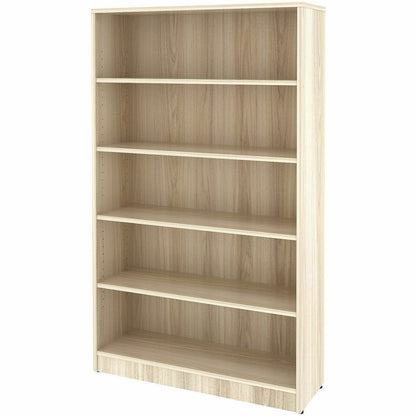 Lorell Sturdy 5-Shelf Bookcase, Modern Elm (LLR66342)