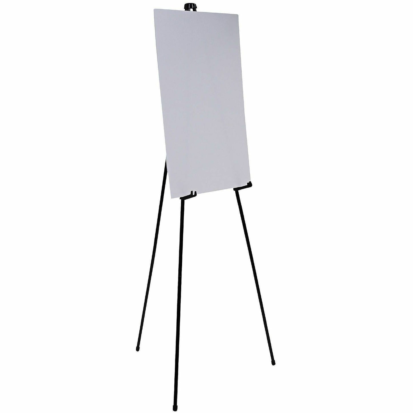 Lorell Presentation Easel, 20 lb Load Capacity, Aluminum, Steel, Metal, Black (LLR43027)
