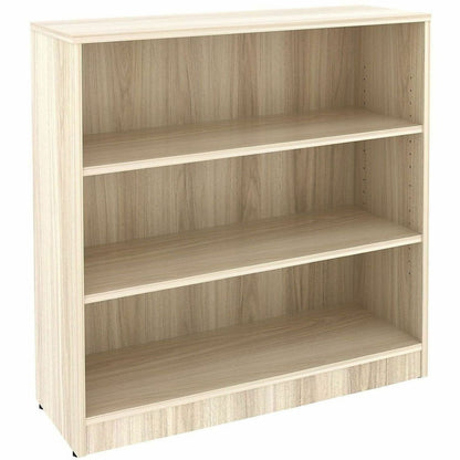 Lorell Sturdy 3-Shelf Bookcase, Modern Elm (LLR66340)