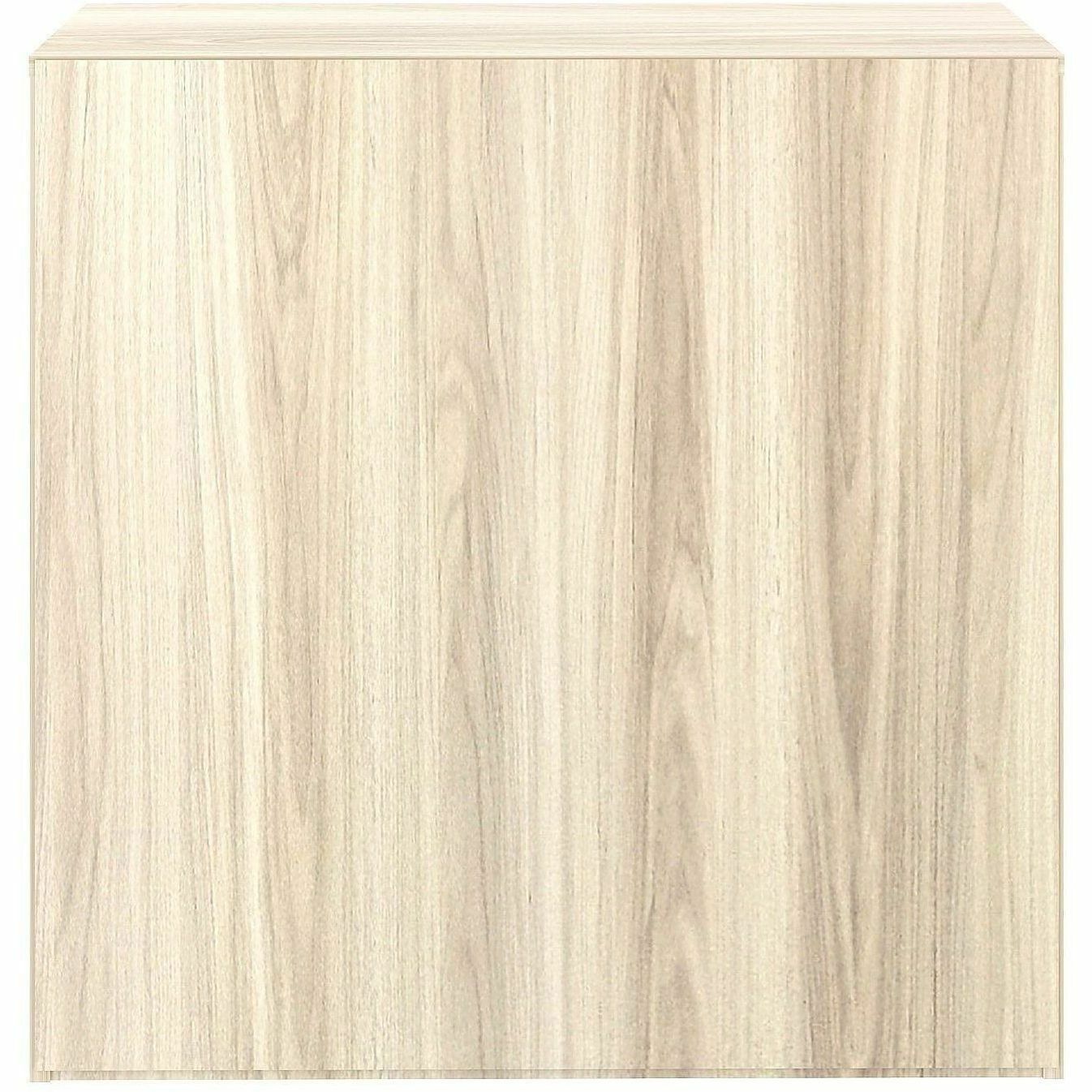 Lorell Sturdy 3-Shelf Bookcase, Modern Elm (LLR66340)