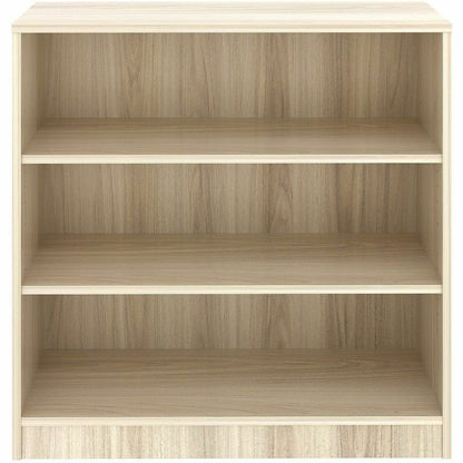 Lorell Sturdy 3-Shelf Bookcase, Modern Elm (LLR66340)