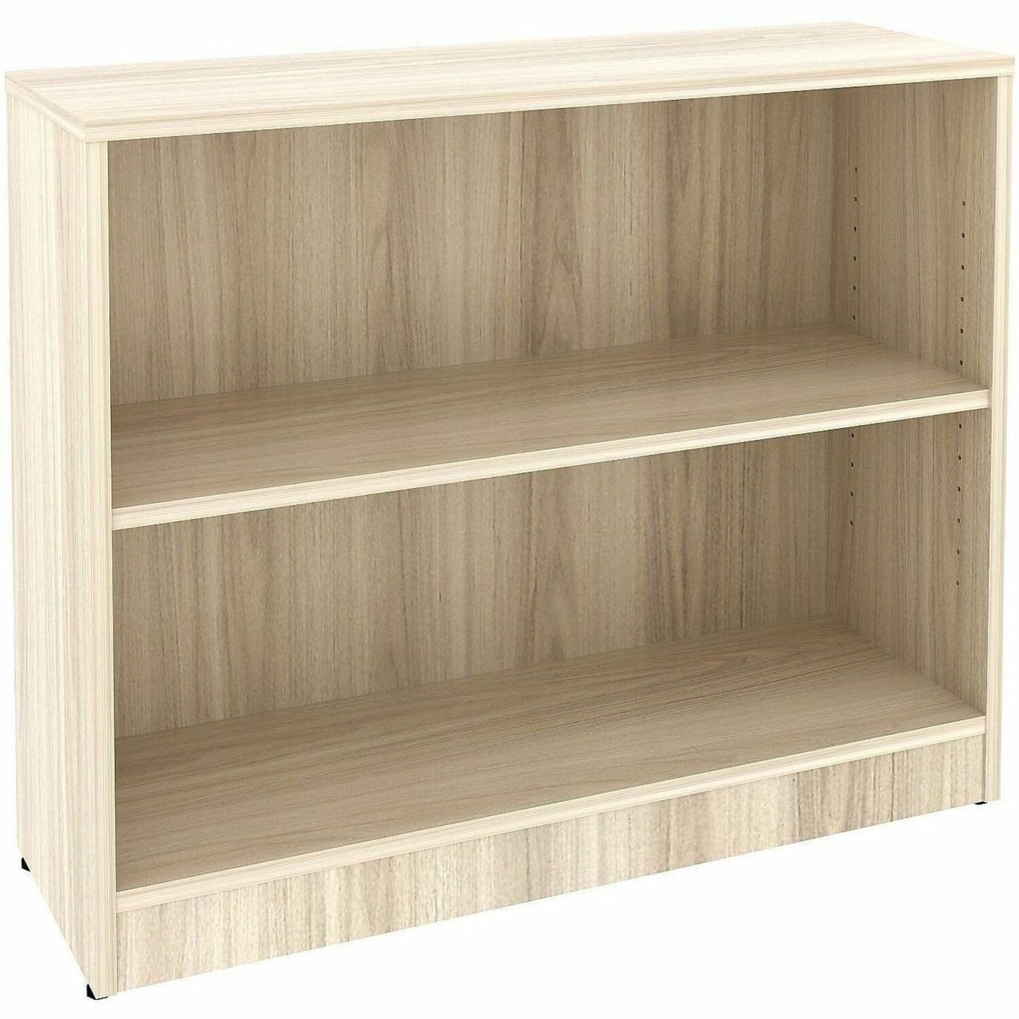 Lorell Sturdy 2-Shelf Bookcase, Modern Elm (LLR66339)