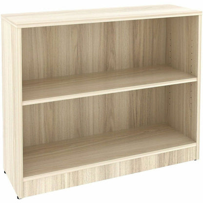 Lorell Sturdy 2-Shelf Bookcase, Modern Elm (LLR66339)