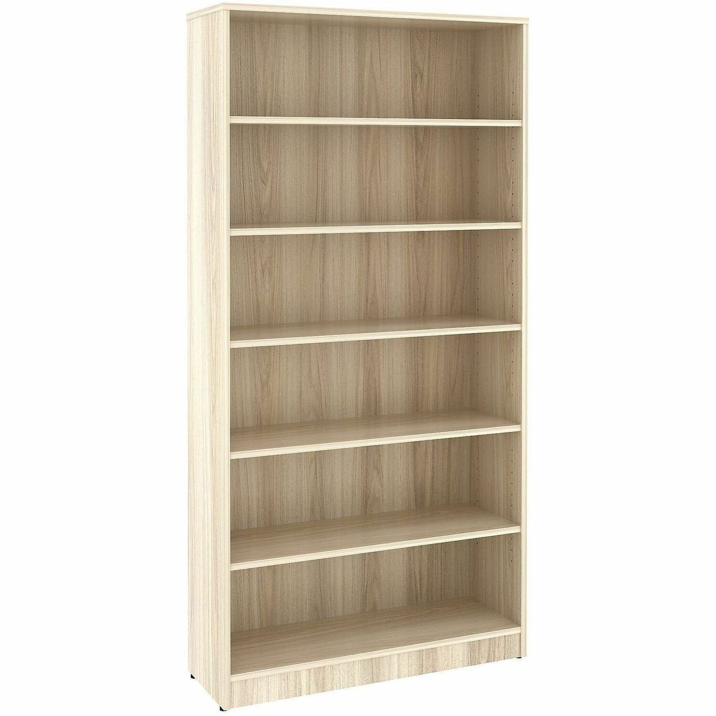 Lorell Sturdy 6-Shelf Bookcase, Modern Elm (LLR66343)