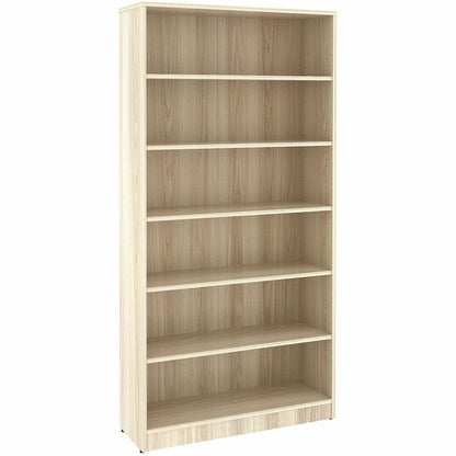 Lorell Sturdy 6-Shelf Bookcase, Modern Elm (LLR66343)