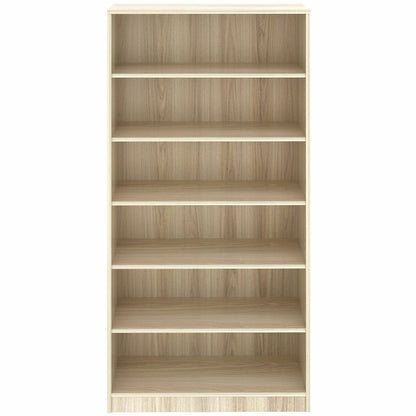 Lorell Sturdy 6-Shelf Bookcase, Modern Elm (LLR66343)