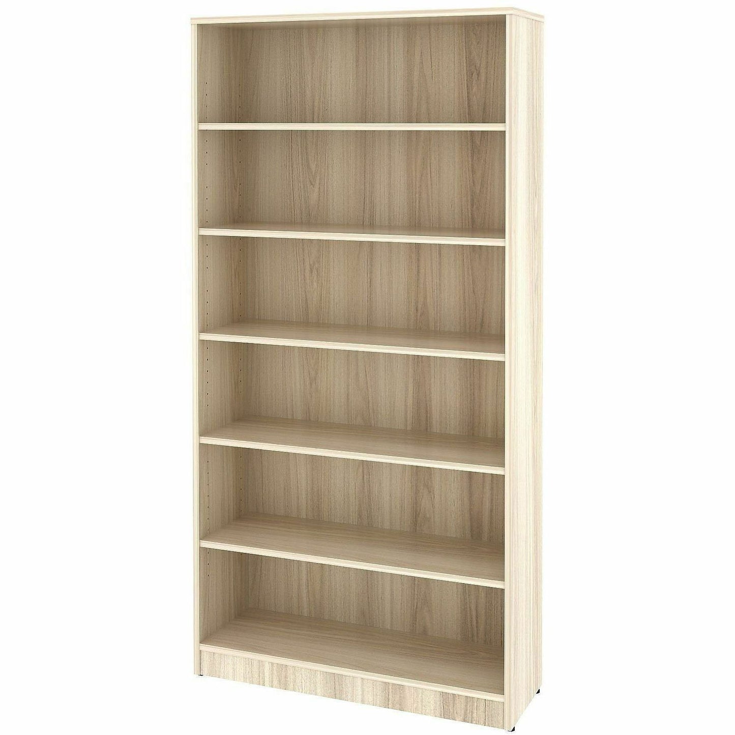 Lorell Sturdy 6-Shelf Bookcase, Modern Elm (LLR66343)