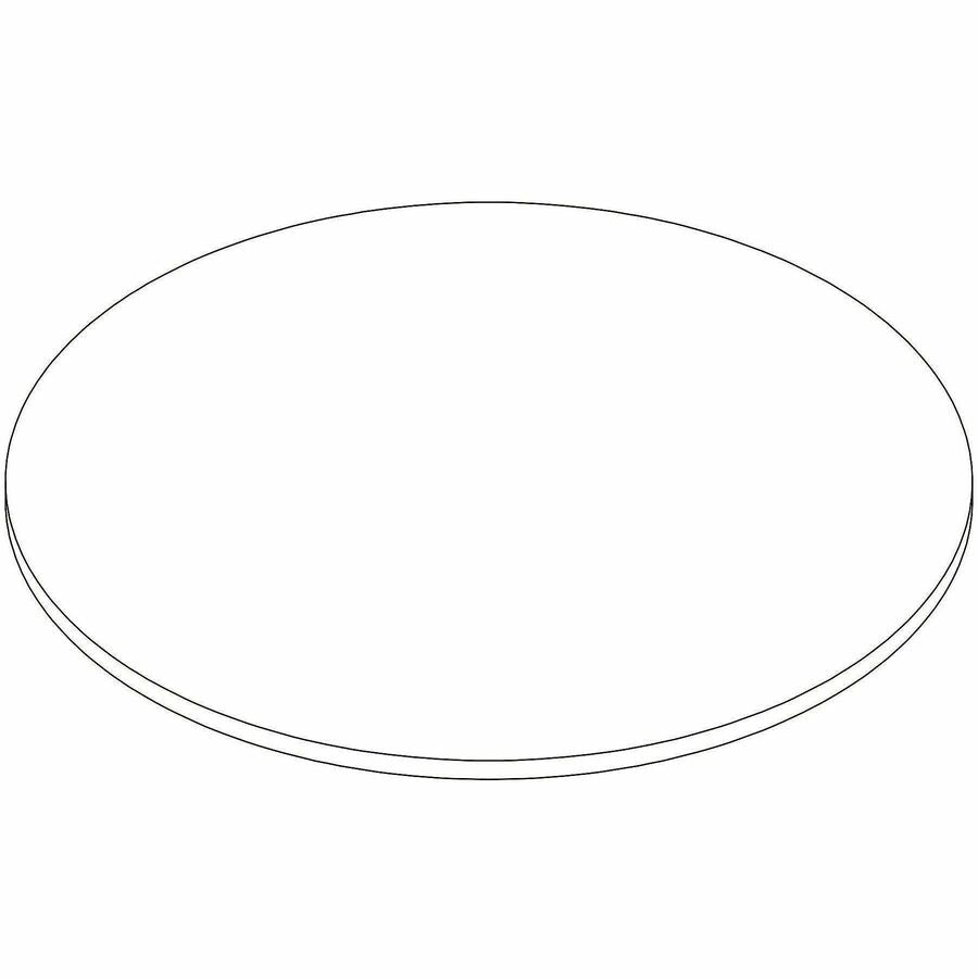 Lorell Essentials Hospitality/Conference 42" Round Table Top, Modern Elm (LLR66362)