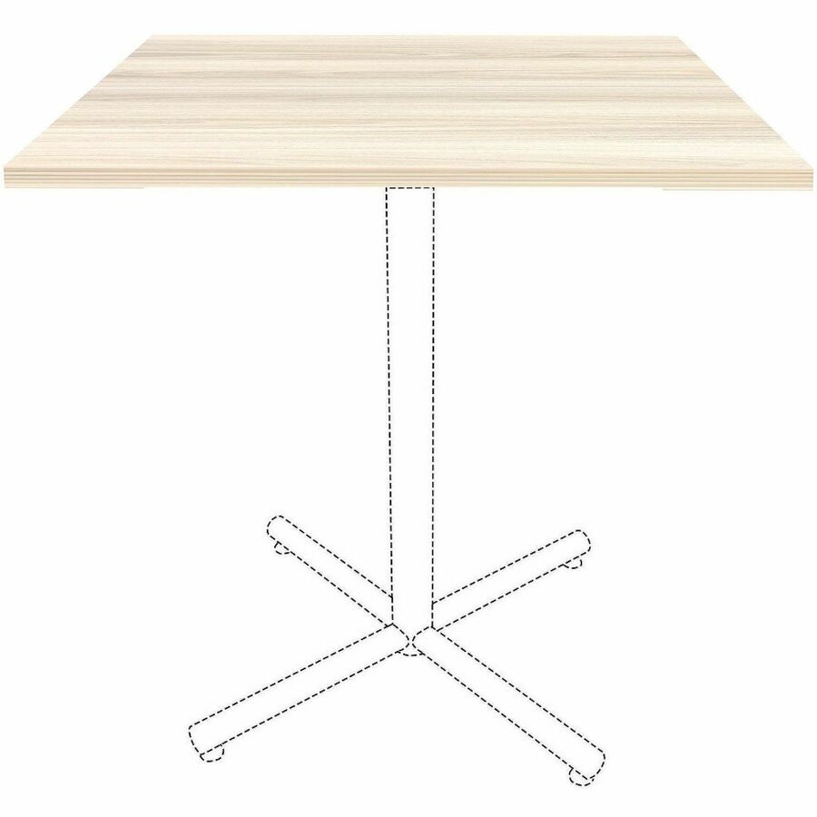 Lorell Essentials Hospitality/Conference 36" Square Table Top, Modern Elm (LLR66365)