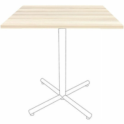 Lorell Essentials Hospitality/Conference 36" Square Table Top, Modern Elm (LLR66365)