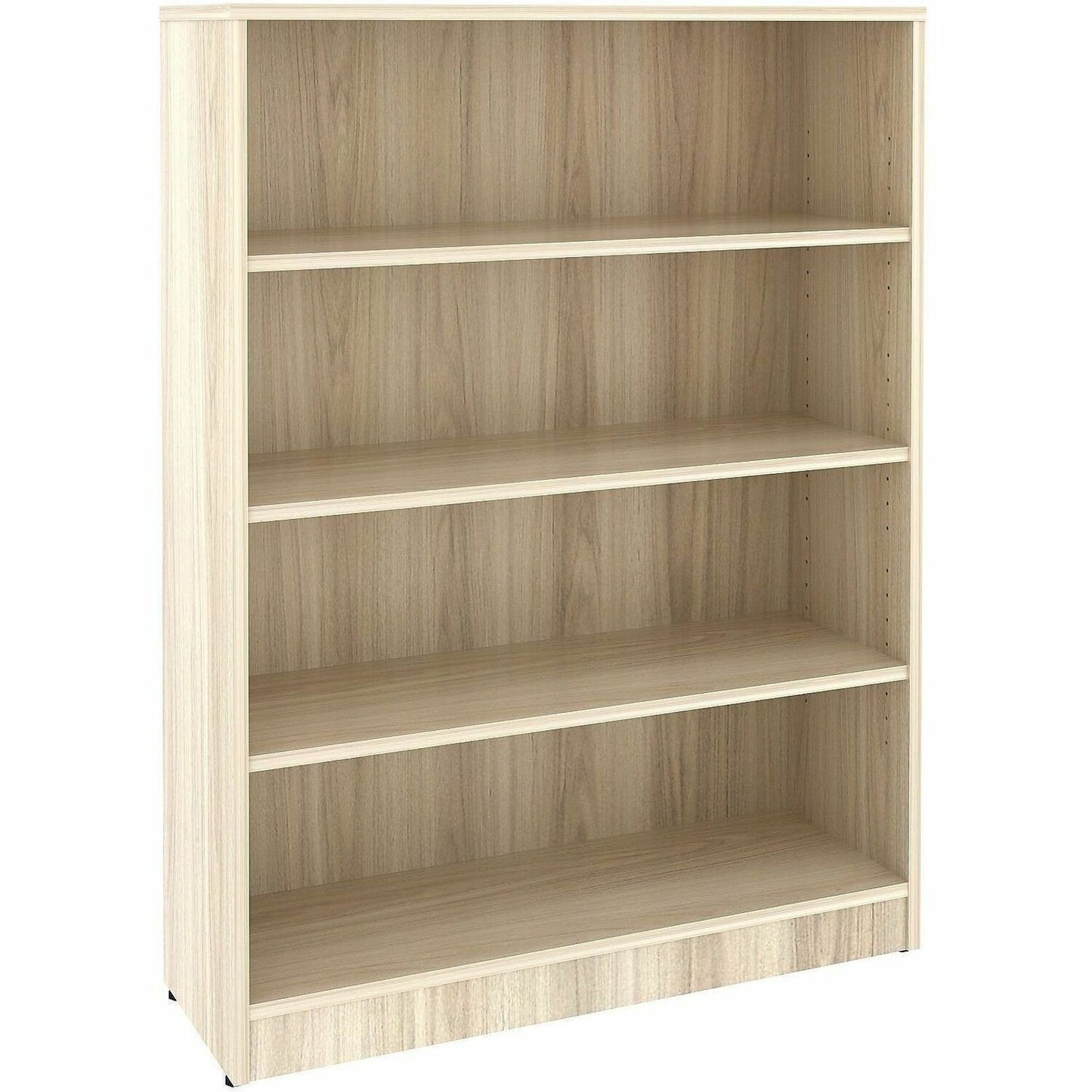 Lorell Sturdy 4-Shelf Bookcase, Modern Elm (LLR66341)