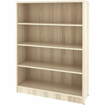 Lorell Sturdy 4-Shelf Bookcase, Modern Elm (LLR66341)