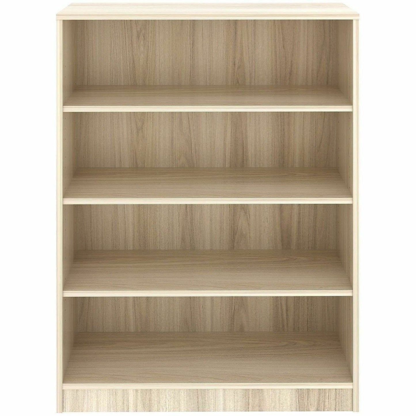 Lorell Sturdy 4-Shelf Bookcase, Modern Elm (LLR66341)