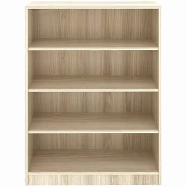 Lorell Sturdy 4-Shelf Bookcase, Modern Elm (LLR66341)
