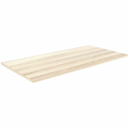 Lorell Multi-Purpose Tabletop, Laminated Rectangle Top, 30" w x 60" d x 1" Thickness, 1" h, Modern Elm (LLR66353)