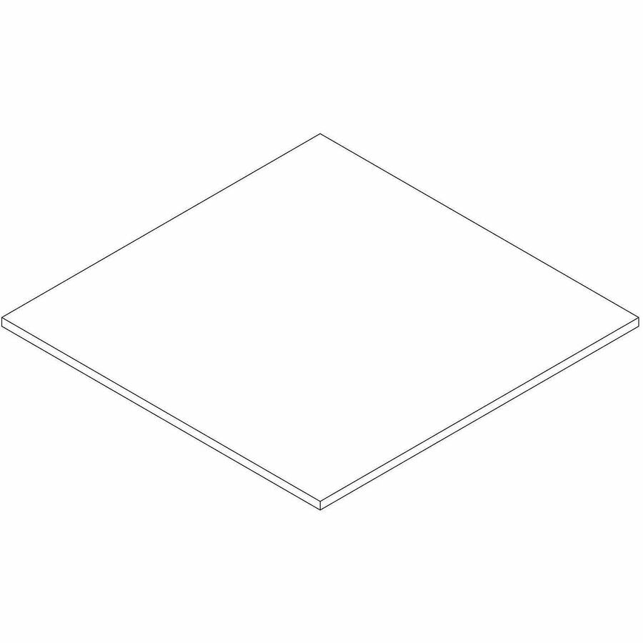 Lorell Essentials Hospitality/Conference 42" Square Table Top, Modern Elm (LLR66364)