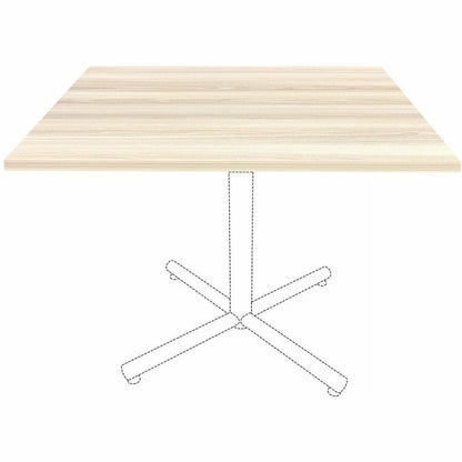 Lorell Essentials Hospitality/Conference 42" Square Table Top, Modern Elm (LLR66364)