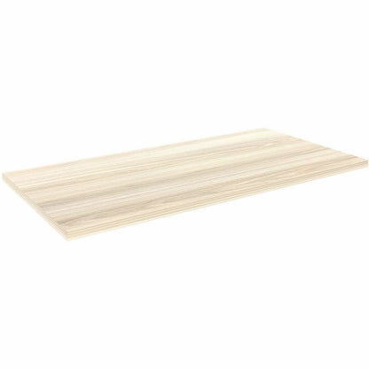 Lorell Multi-Purpose Tabletop, Laminated Rectangle Top, 24" w x 48" d x 1" Thickness, 1" h, Modern Elm (LLR66355)
