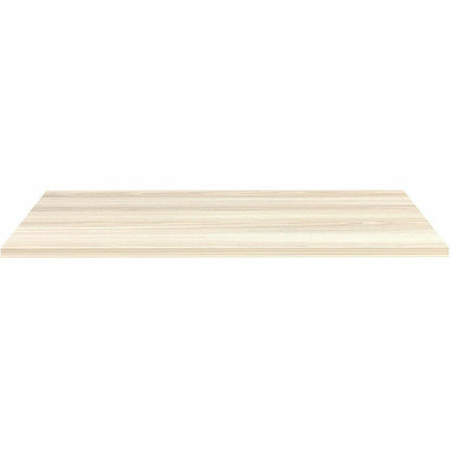 Lorell Multi-Purpose Tabletop, Laminated Rectangle Top, 24" w x 48" d x 1" Thickness, 1" h, Modern Elm (LLR66355)