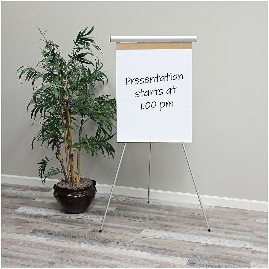 Lorell Presentation Easel, Silver (LLR43050)
