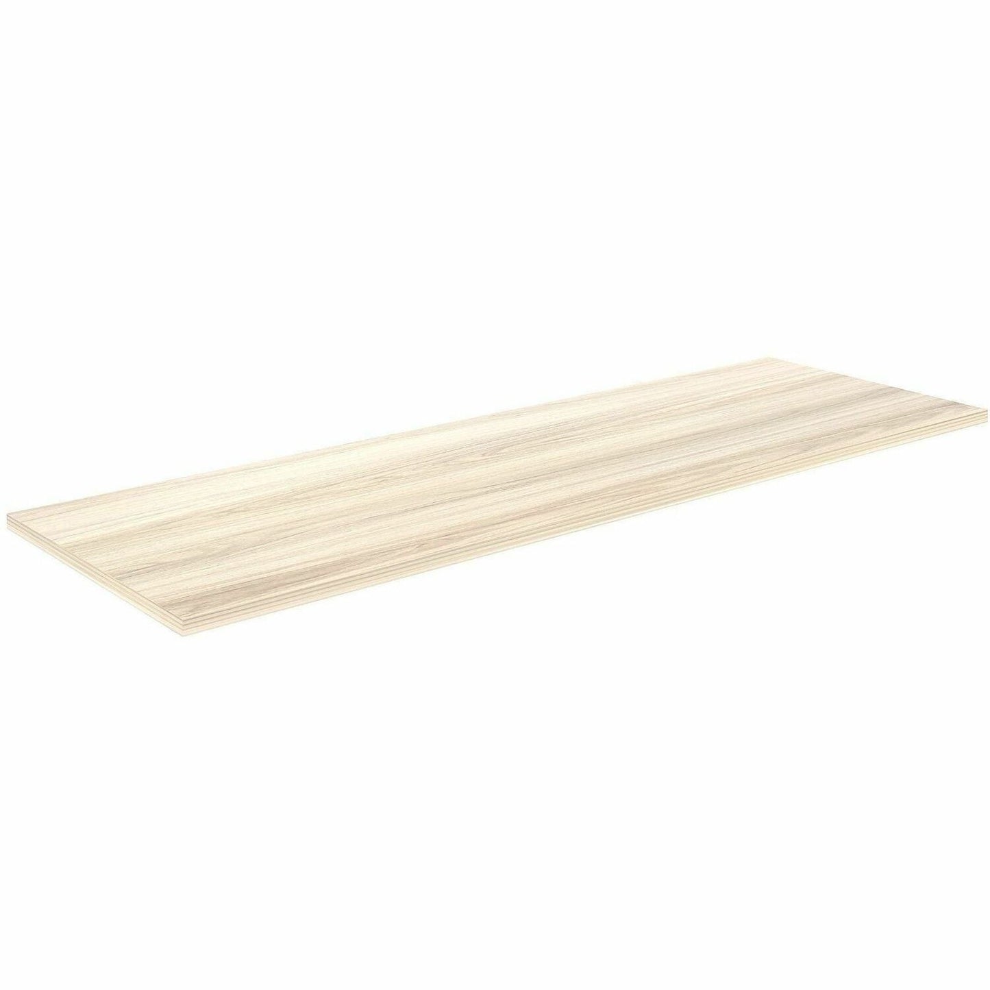 Lorell Multi-Purpose Tabletop, Laminated Rectangle Top, 24" w x 72" d x 1" Thickness, 1" h, Modern Elm (LLR66351)