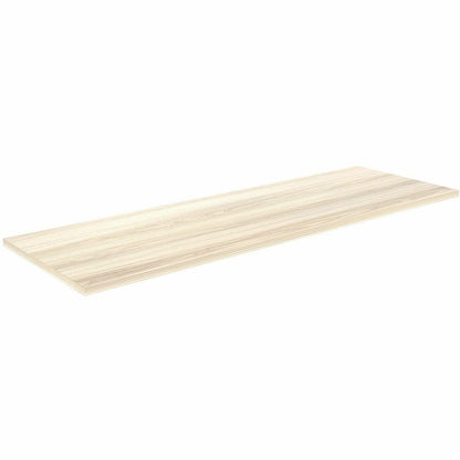 Lorell Multi-Purpose Tabletop, Laminated Rectangle Top, 24" w x 72" d x 1" Thickness, 1" h, Modern Elm (LLR66351)