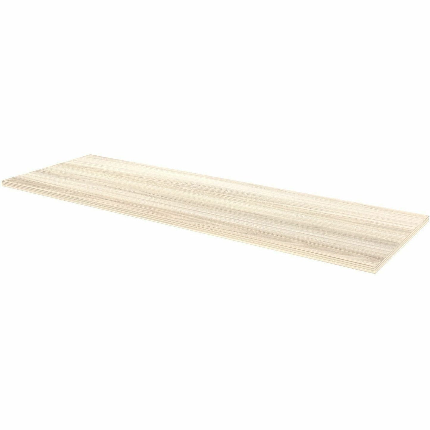 Lorell Multi-Purpose Tabletop, Laminated Rectangle Top, 24" w x 72" d x 1" Thickness, 1" h, Modern Elm (LLR66351)