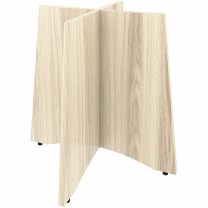 Lorell Essentials Sturdy Table Base, Assembly Required, Modern Elm (LLR66360)