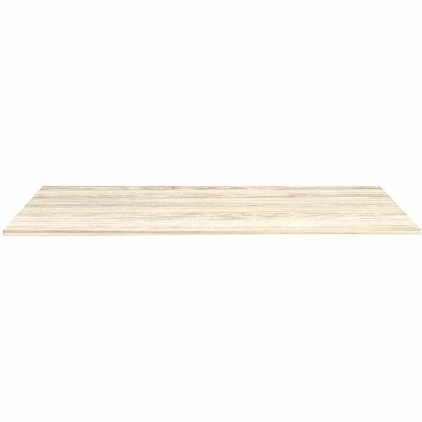 Lorell Multi-Purpose Tabletop, Laminated Rectangle Top, 30" w x 72" d x 1" Thickness, 1" h, Modern Elm (LLR66350)