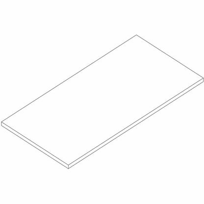 Lorell Multi-Purpose Tabletop, Laminated Rectangle Top, 24" w x 60" d x 1" Thickness, 1" h, Modern Elm (LLR66354)