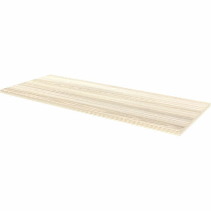 Lorell Multi-Purpose Tabletop, Laminated Rectangle Top, 24" w x 60" d x 1" Thickness, 1" h, Modern Elm (LLR66354)