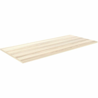 Lorell Multi-Purpose Tabletop, Laminated Rectangle Top, 30" w x 66" d x 1" Thickness, 1" h, Modern Elm (LLR66352)