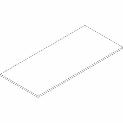Lorell Multi-Purpose Tabletop, Laminated Rectangle Top, 30" w x 66" d x 1" Thickness, 1" h, Modern Elm (LLR66352)