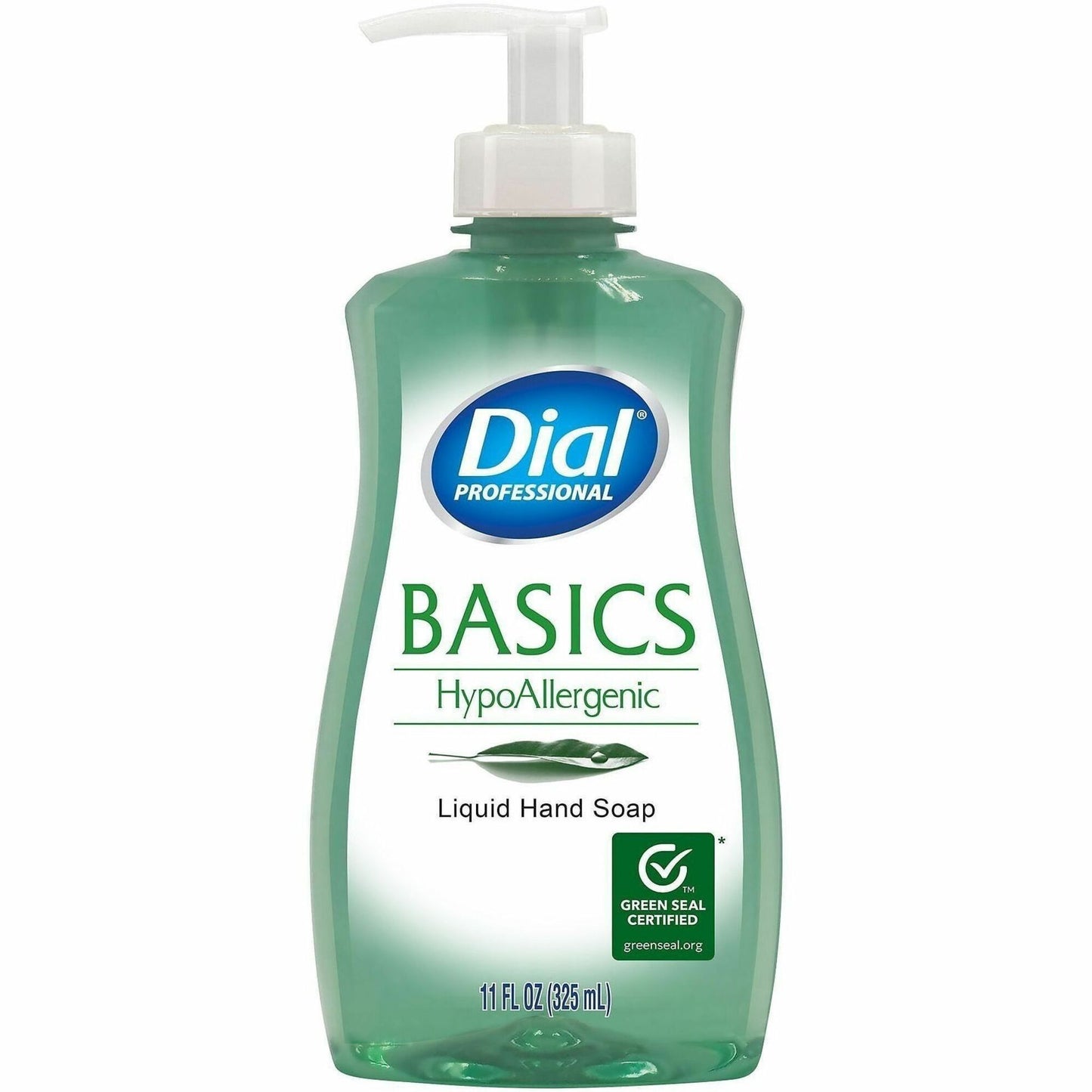 Dial Professional Basics Hypoallergenic Liquid Hand Soap, Floral Scent, 11 fl oz (DIA35488EA)