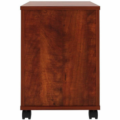 Lorell 2-Drawer Mobile File Cabinet, Cherry (LLR16239)