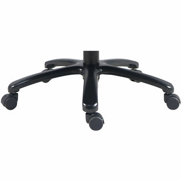Lorell Big & Tall Flip Arm Chair, Black, Vinyl (LLR40221)
