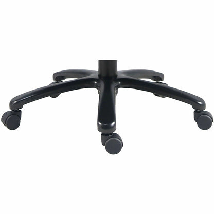 Lorell Big & Tall Flip Arm Chair, Black, Vinyl (LLR40221)
